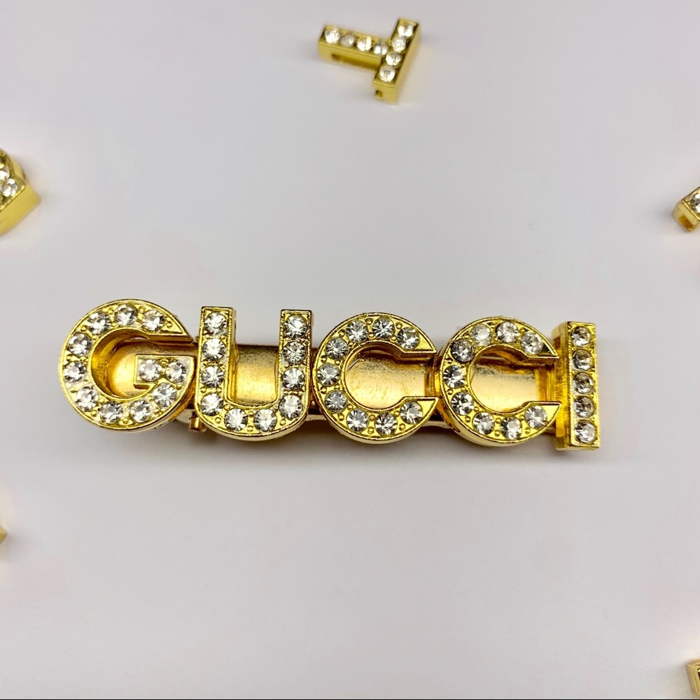 Handmade Gucci Hair clip Accessory Custom Made